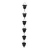 Baxnore Black Acorn Rain Chain, 1.1 m view 3
