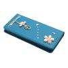 BLOTECH Protective Case for INFINIX Note 50 PRO 4G, Glitter PU Leather Flip Case with Ballet Design, Magnetic Closure and Stand, Blue view 4
