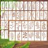 40-Piece Wildflower Stencil Set view 1