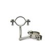 MQXFCZUX 12–204 mm 304 Stainless Steel Pipe Clamp Clip, L = 55 mm (53 mm) view 1