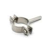 MQXFCZUX 12–204 mm 304 Stainless Steel Pipe Clamp Clip, L = 55 mm (53 mm) view 4