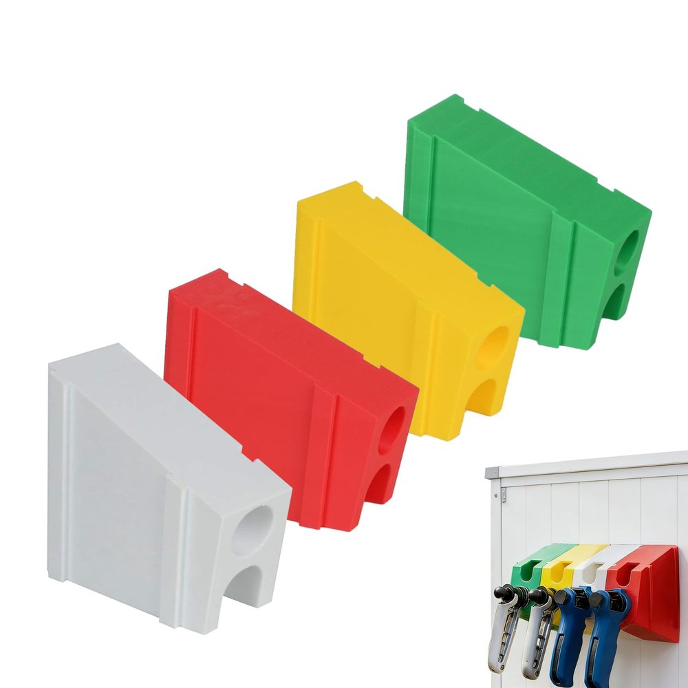 Gcerfby Livestock Care Tool Rack, Magnetic Holder for 4 Applicators