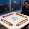 Mahjong Pushers and Racks, 4-Piece Magnetic Wooden Set view 2