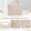 Personalized Cotton Bible Study Bag with Journaling Accessories (M) view 3