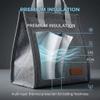 HAPZUR Insulated Lunch Bag - Small & Foldable view 2