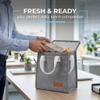 HAPZUR Insulated Lunch Bag - Small & Foldable view 4