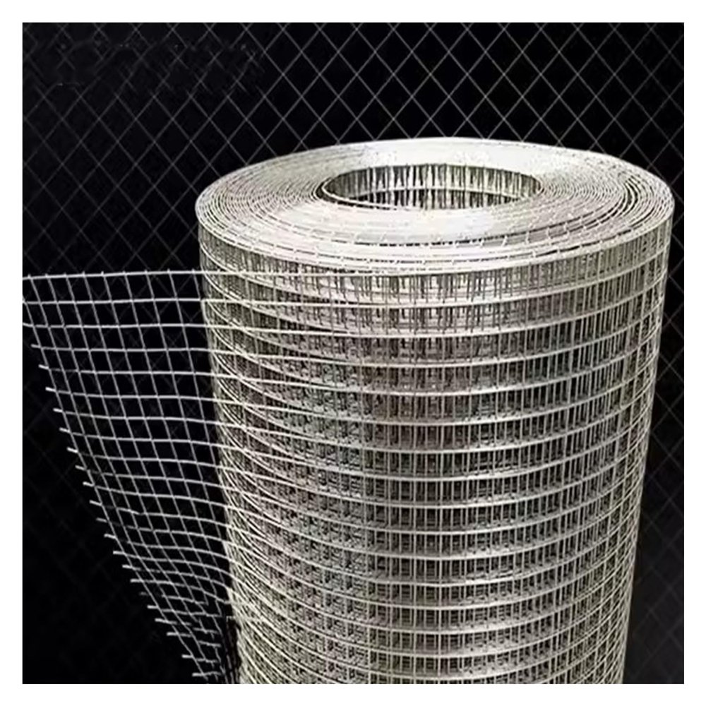 YDHSIKK Rodent Mesh Roll, 304 Stainless Steel Welded Mesh, 15 mm/1 mm, Silver, 1 m x (1–30) m (1 x 2 m/3.3 x 6.6 ft)
