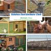 YDHSIKK Rodent Mesh Roll, 304 Stainless Steel Welded Mesh, 15 mm/1 mm, Silver, 1 m x (1–30) m (1 x 2 m/3.3 x 6.6 ft) view 2