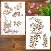 2-Piece Large Leaf Stencil Set view 1