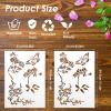 2-Piece Large Leaf Stencil Set view 2