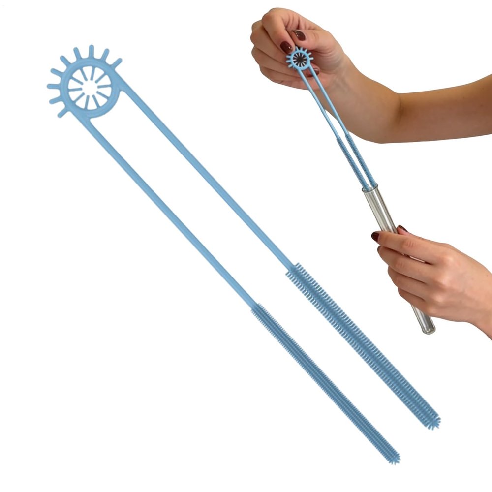 Straw Cleaning Brush, Silicone, Multifunctional