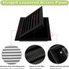 AVLLSO Aluminum Weatherproof Ventilation Access Panel, Removable Service Hatch for Dryer, 17.7 x 27.6 in (45 x 70 cm) view 3