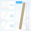 40 Pack Reusable Acrylic Ice Cream Sticks view 3