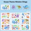 Summer Ocean Window Stickers view 2