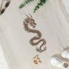 FINGERINSPIRE Dragon Totem Stencil with Brush 21x29.7cm view 4