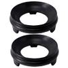 Hbbgdiy 2-Pack Crystal Ball Stands, 7.6 cm, Black view 4