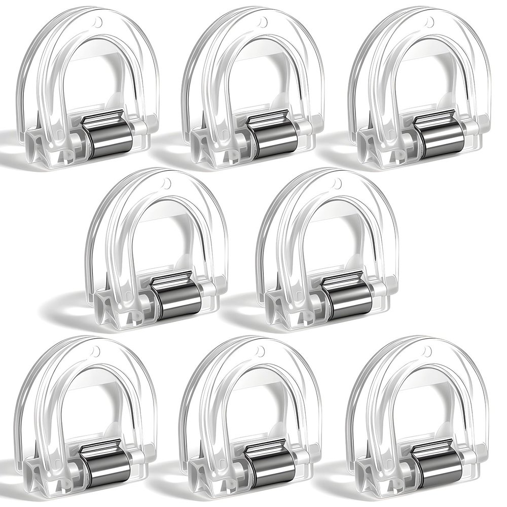 Shimmeroo 8-Pack Invisible Pants Hem Clips