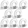 Shimmeroo 8-Pack Invisible Pants Hem Clips view 1