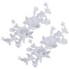 Brxmpn 2-Pack Floral Embroidery Appliqués for Ironing or Sewing view 1