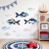 3-Piece Wooden Fish Wall Hanging Set view 4