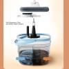 Naroote Spin Mop and Bucket Set with 360° Rotating Square Mop view 2