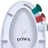 Toilet Seat Lifter with Sticker Set view 1