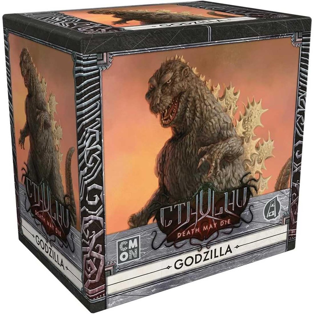 CMON Cthulhu: Death May Die - Godzilla | Tabletop Miniature, Ages 14+, for 1–5 Players, 90+ Minutes