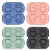 Penguin Silicone Ice Cube Tray with Stackable Lid view 2