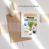 Lilavie-Design Personalized 16th Birthday Card – “Hooray, the Leek Is Turning 16!” view 3