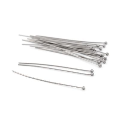 Vintageparts 50mm Ball Head Pins - 20 Pack