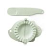 WGFOIP Dumpling Maker Set, Hanging, Multifunctional Manual Press Spoon Combination for Easy Dumpling Making in the Kitchen, Food-Grade PP Plastic (Green) view 1
