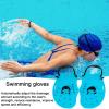 Adjustable Silicone Palm Swim Gloves view 3