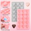 WJIAAA Heart Silicone Molds, 2-Pack view 3