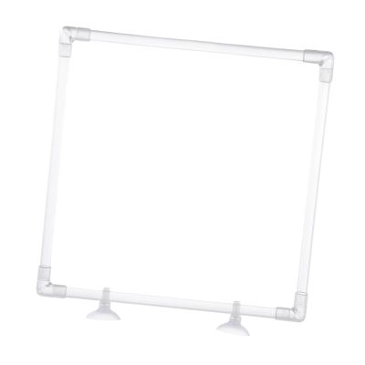 SUIOPPYUW Floating Plant Corridor Aquarium, Transparent Acrylic Plant Divider for Garden Ponds