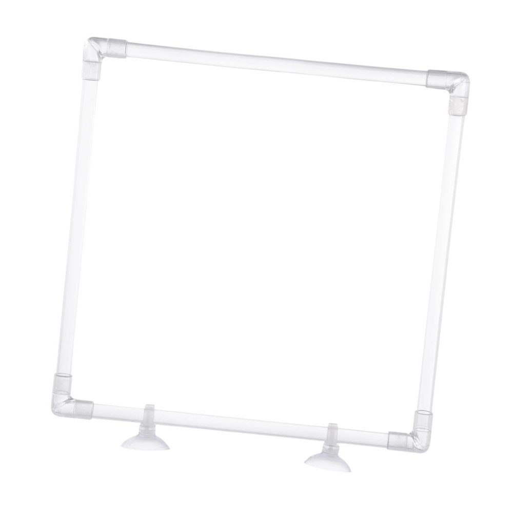 SUIOPPYUW Floating Plant Corridor Aquarium, Transparent Acrylic Plant Divider for Garden Ponds