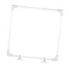 SUIOPPYUW Floating Plant Corridor Aquarium, Transparent Acrylic Plant Divider for Garden Ponds view 1