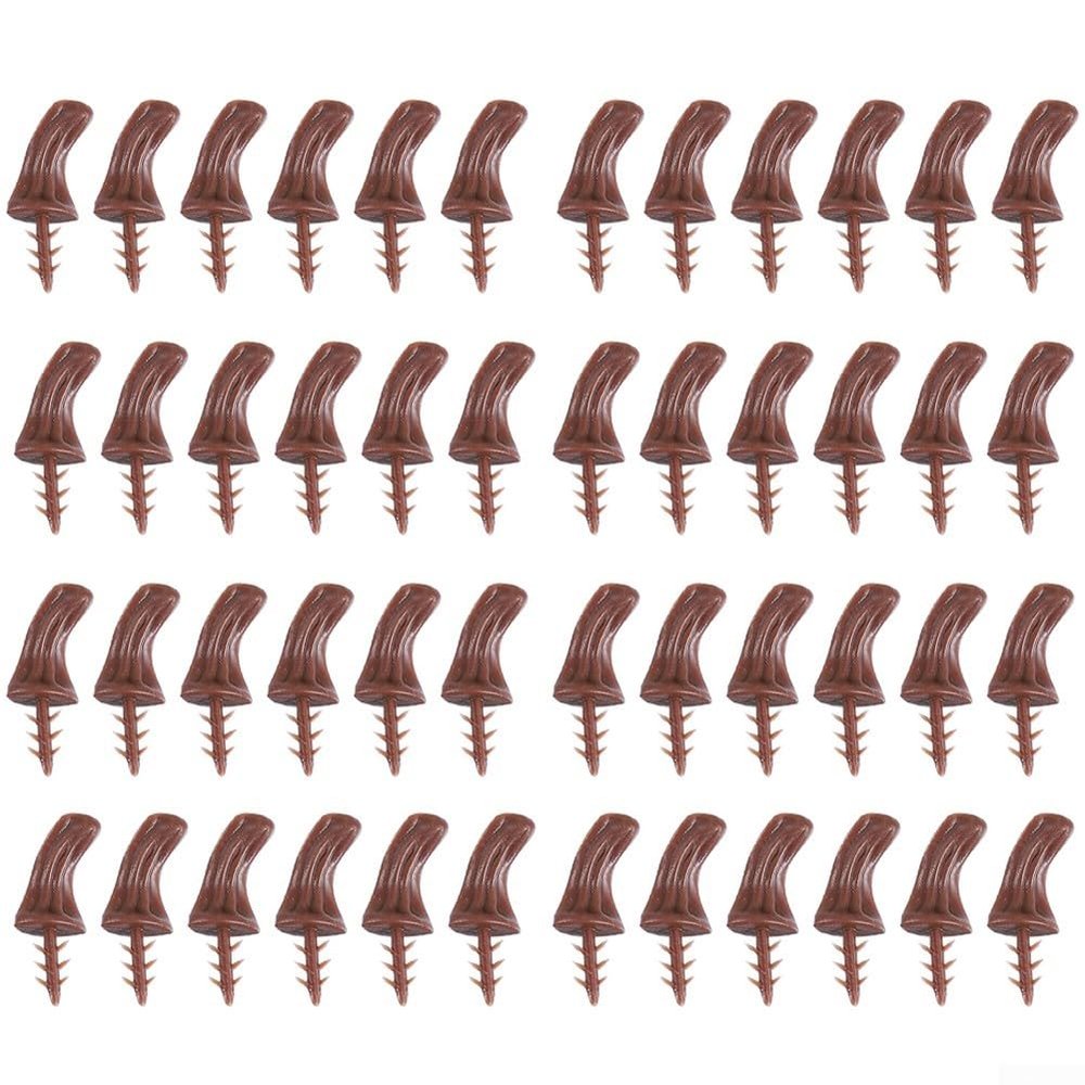Set of 48 Artificial Pumpkin Stems for Halloween and Fall Crafts