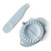 WGFOIP Dumpling Maker Set, Hanging, Multifunctional Manual Press Spoon Combination for Easy Dumpling Making in the Kitchen, Food-Grade PP Plastic for Home Cooking (Blue) view 2