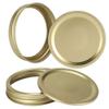 Two-Piece Glass Canning Lids, Stainless Steel, Standard and Wide Mouth, 70 mm/86 mm, 40 Pieces view 2