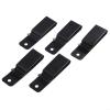 5 x Iron Belt Clips with Protective Coating and Manganese Steel Spring Hook view 2