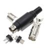 New 3-Pin/4-Pin Kycon Power DIN Plug for TFT LCD Flat-Screen TV, 12/24V DC Adapter, 4-Pin Plug, 3-Piece view 3
