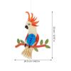 SOIMISS 6-Piece Paper Bird Cutouts with Cotton Hanging Strings view 2