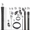 Alberts 630836 Chain-Link Fence Complete Set, Anthracite, 200 cm x 50 m view 2