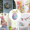 Ancsttu Easter Bunny Statue - Acrylic 2D Flat Cute Decoration view 4