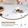 minkissy Stainless Steel Dessert Spoon and Fruit Fork Set view 3