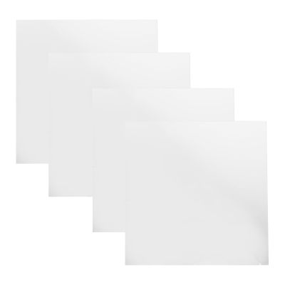 LIFKOME Self-Adhesive Full-Length Glass Wall Mirror