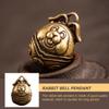 Healifty 2-Pack Brass Rabbit Bells view 4