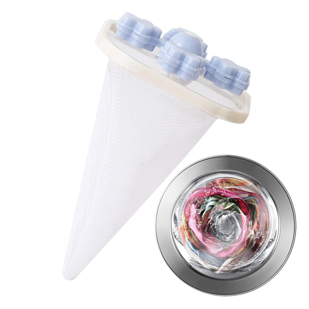 Laundry Lint Catcher - 4 Inch Floating Hair Filter
