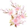 Sosoport 3-Piece Embroidered Patches Plum Blossom view 1