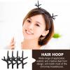 Kisangel Artificial Deer Antler Headband, Black Plastic, Realistic DIY Hair Accessory for Christmas and Festive Costumes, 2 Pairs view 3
